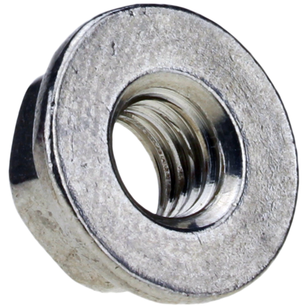 Reidl DIN 6923 Sechskantmuttern mit Flansch M 6, A2 blank