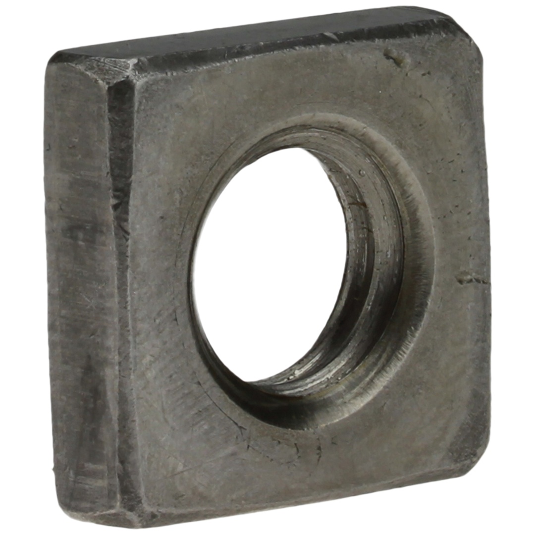 Reidl DIN 562 Vierkantmuttern, niedrige Form, M 5, 04 Au (Stahl - gedreht) blank