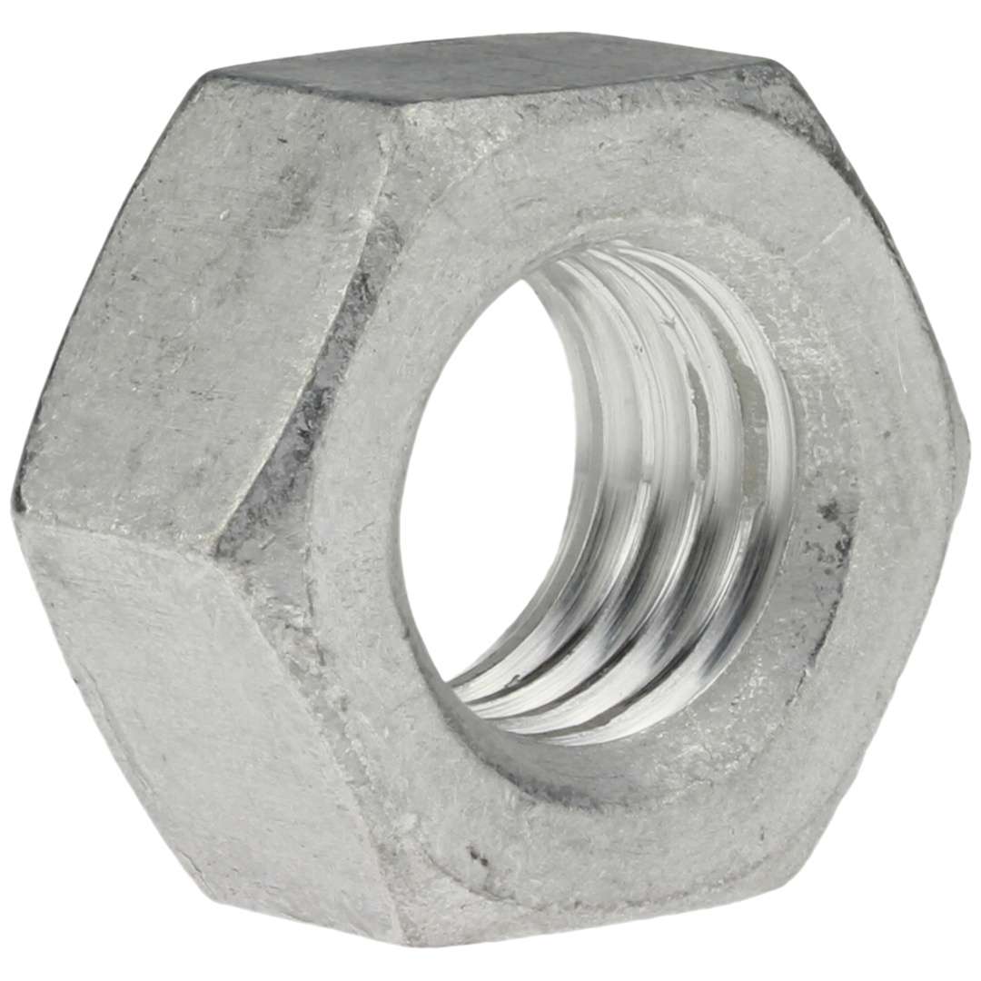 Reidl DIN 934 Sechskantmuttern M 10, Aluminium blank