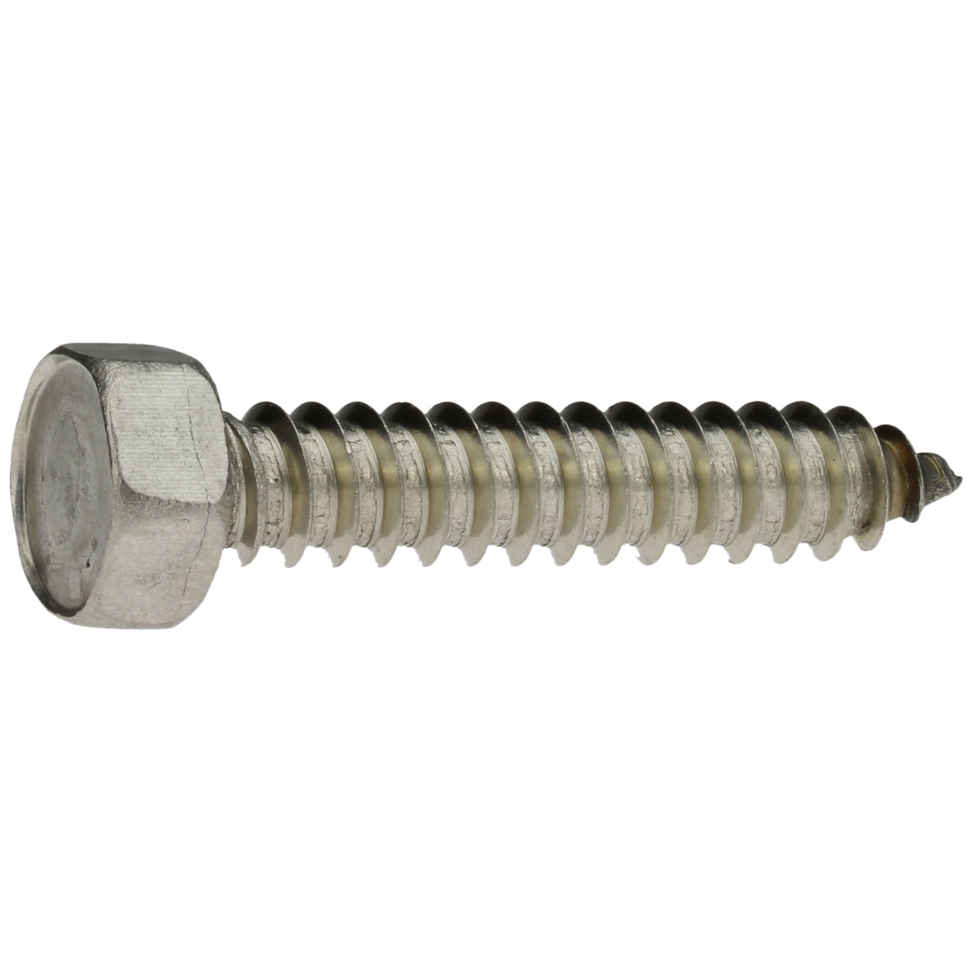 Reidl DIN 7976 Sechskant-Blechschrauben Form C 3,9 x 25 A2 blank