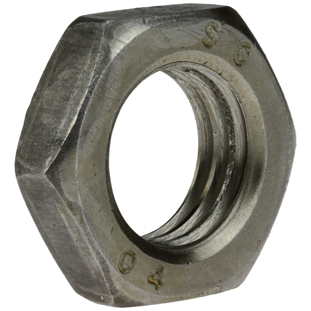Reidl DIN 936 Sechskantmutter niedrige Form mit Fase M 14 17 H blank