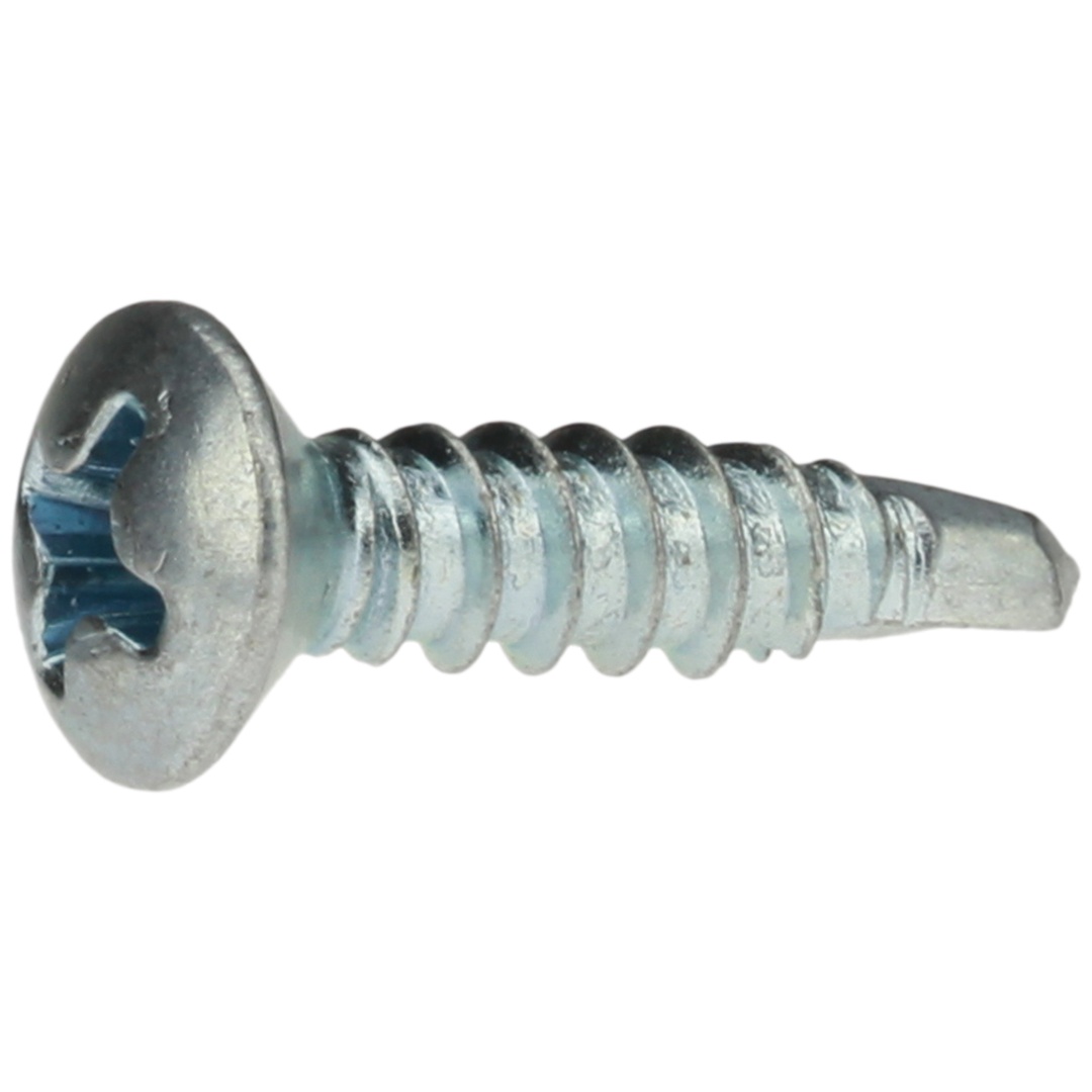 Reidl DIN 7504 Bohrschrauben - Blechgewinde 3,9 x 16, Kreuzschlitz Phillips, verzinkt, Form R-H, Linsensenkkopf