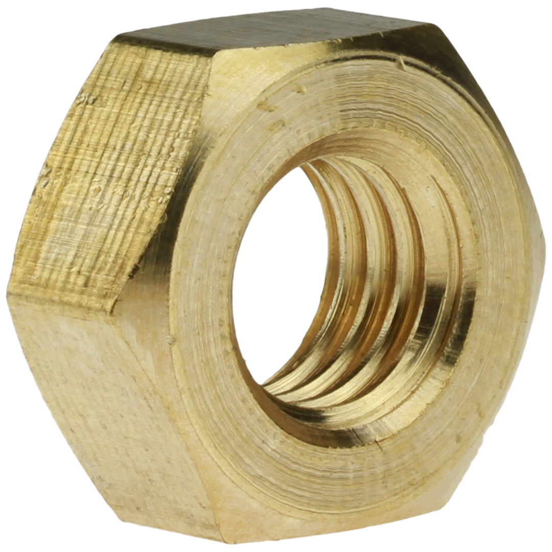 Reidl DIN 934 Sechskantmuttern, M 1, Messing blank