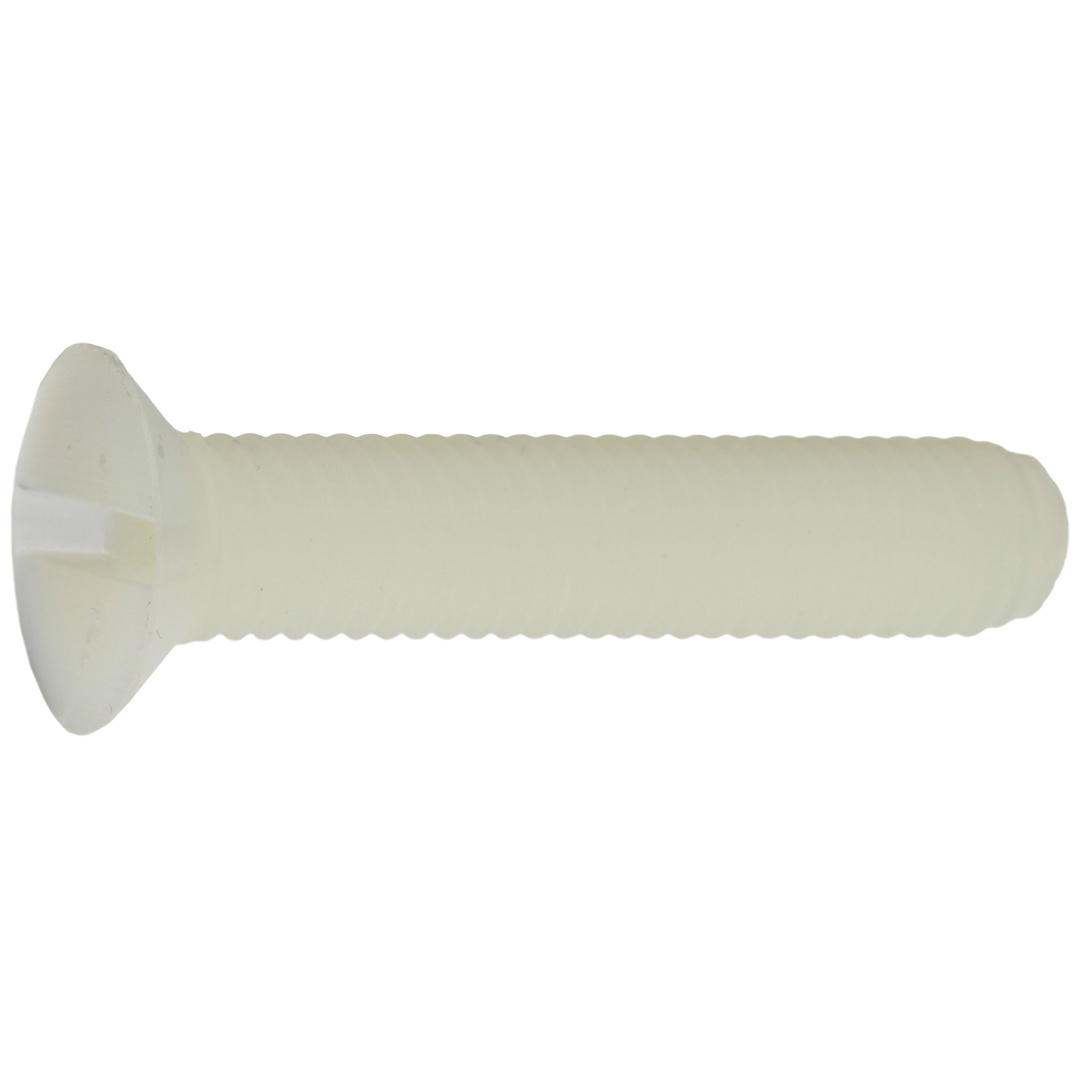Reidl DIN 963 Senkschrauben mit Schlitz M 4 x 8, Kunststoff blank