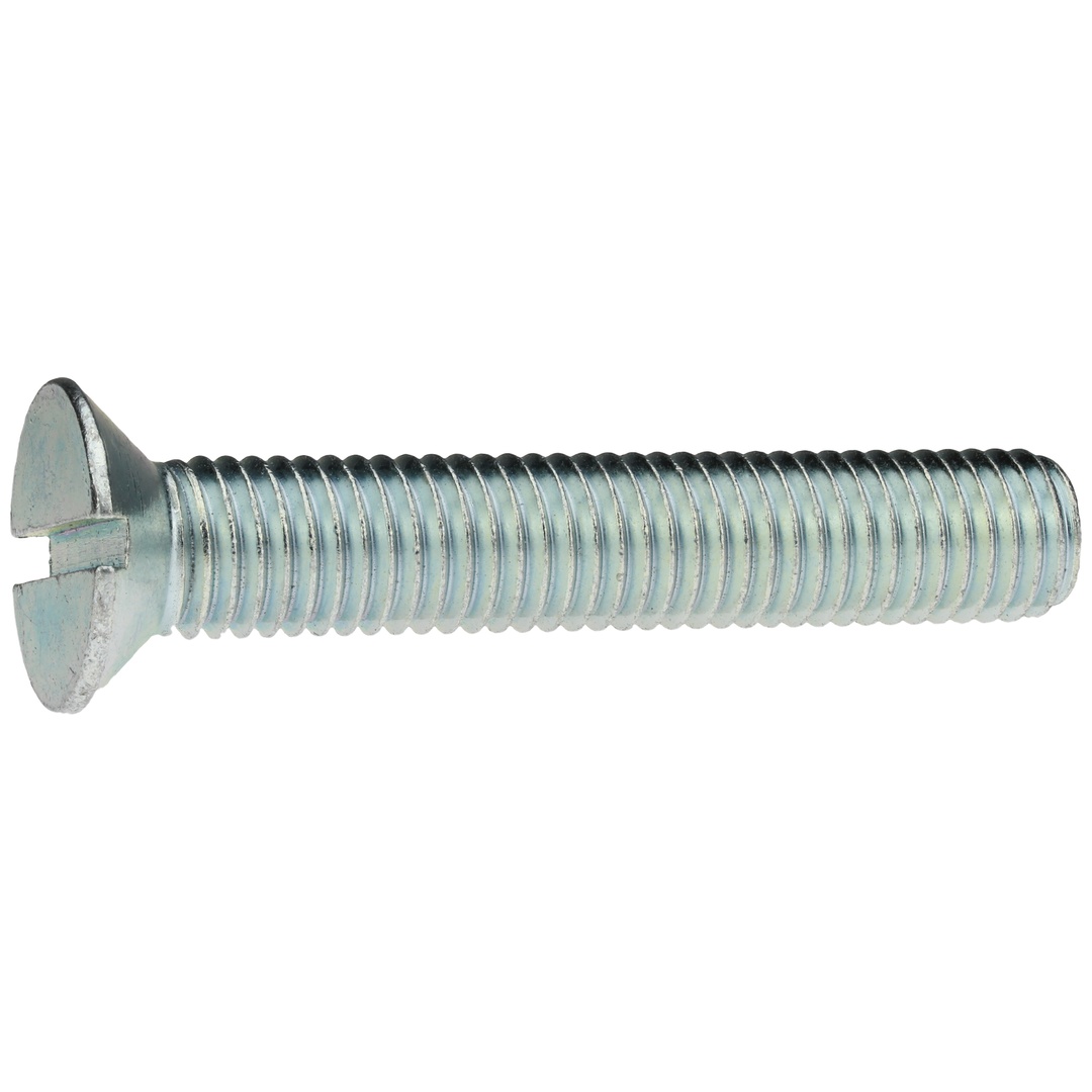 Reidl DIN 963 Senkschrauben mit Schlitz M 16 x 40, 4.8 verzinkt farblos