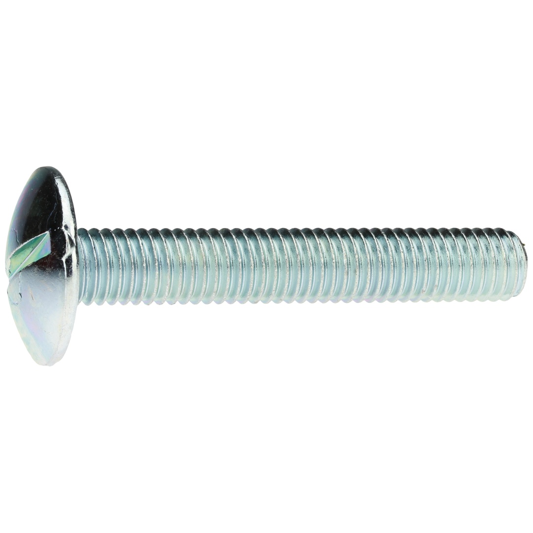 Reidl Flachrund-/Bordwandschrauben mit Schlitz M 6 x 50 4.6 verzinkt farblos