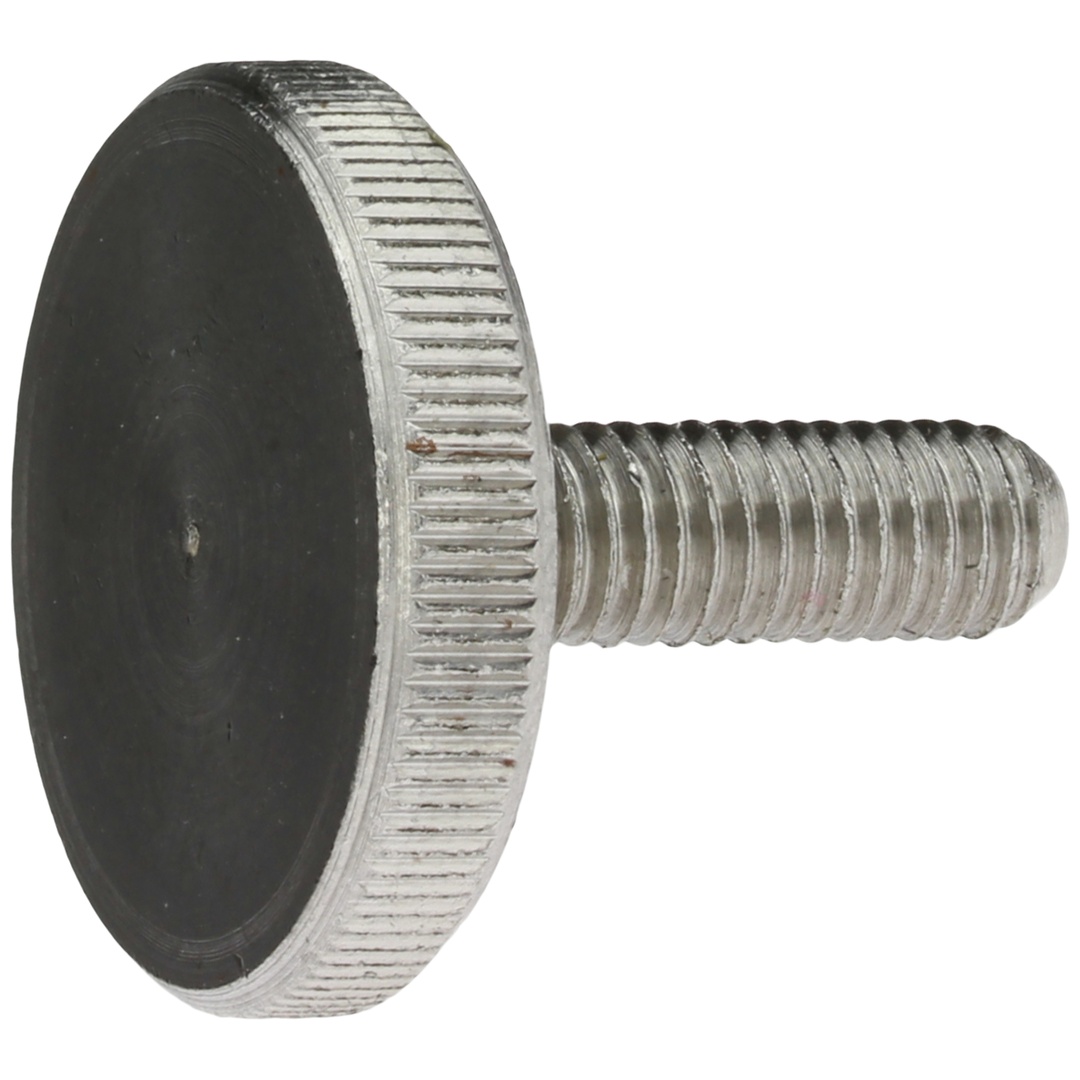 Reidl DIN 653 Rändelschrauben, niedrige Form M 6 x 10, 1.4305 blank