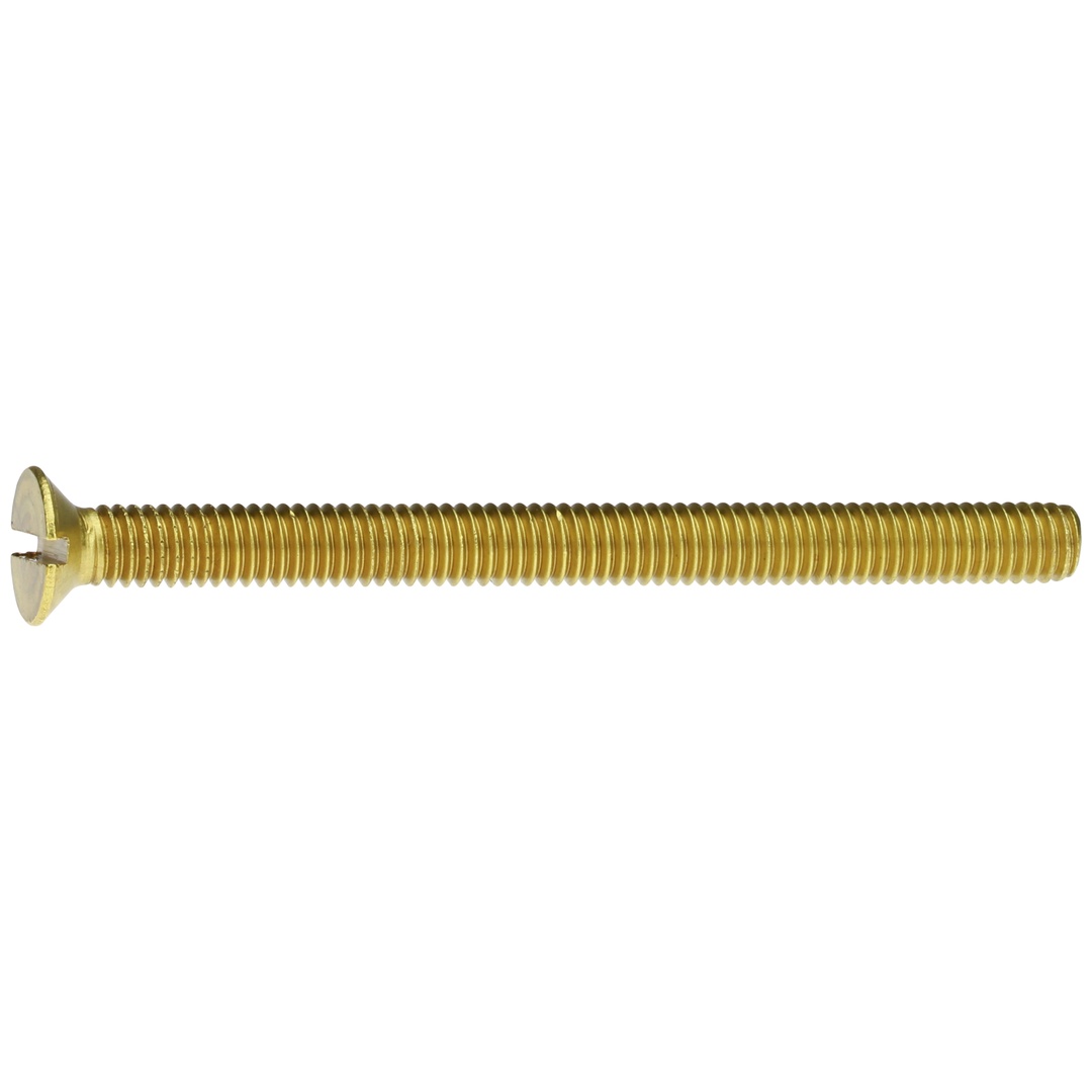 Reidl DIN 963 Senkschrauben mit Schlitz M 12 x 30, Messing blank