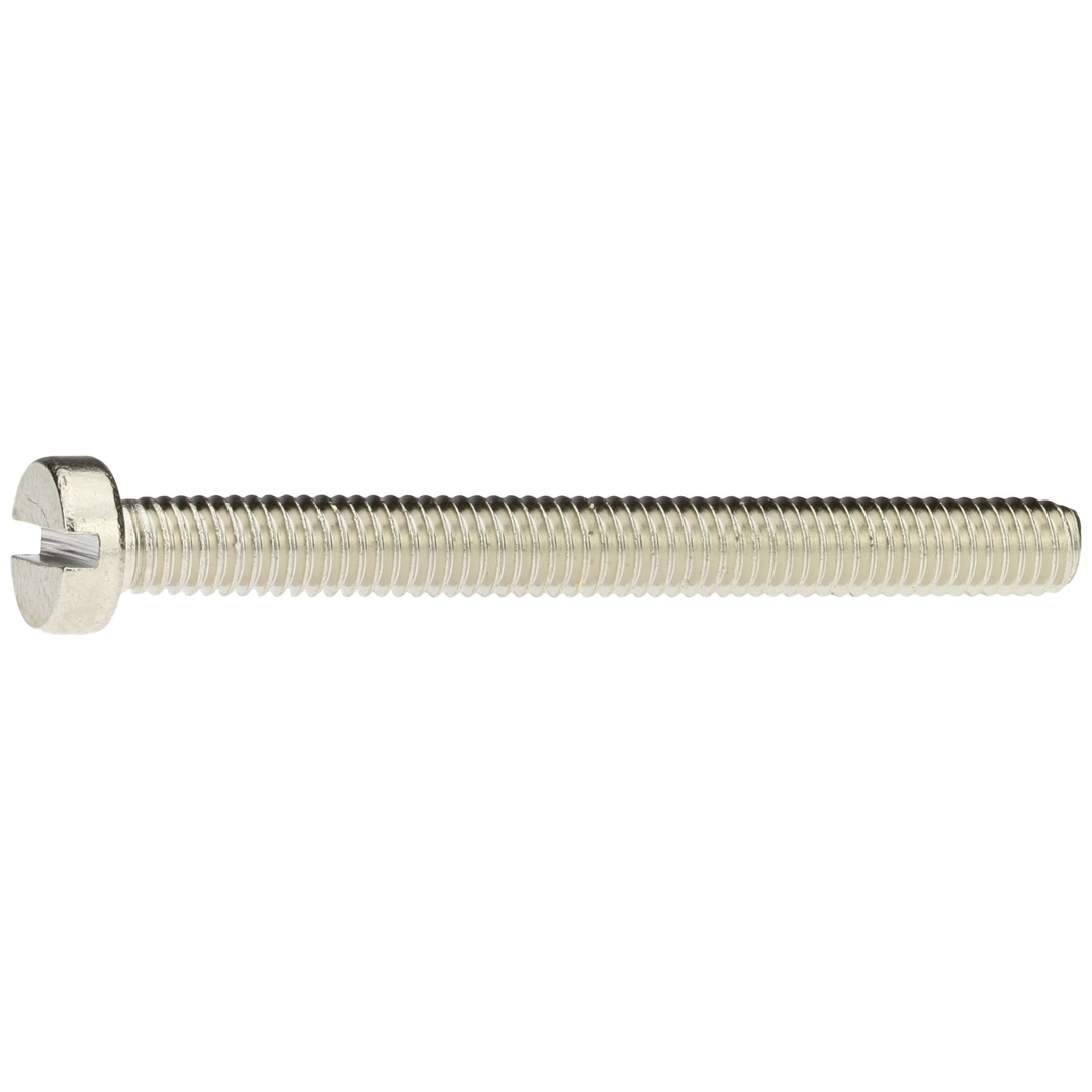 Reidl DIN 84 Zylinderschrauben mit Schlitz 4x8mm Messing vernickelt