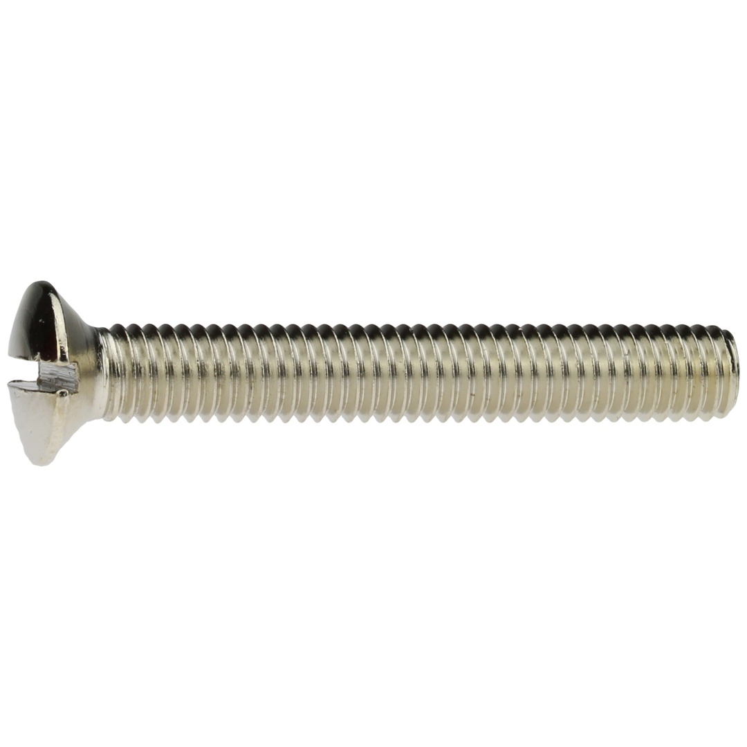 Reidl DIN 964 Linsensenkschraube mit Schlitz M 4 x 10, Messing vernickelt