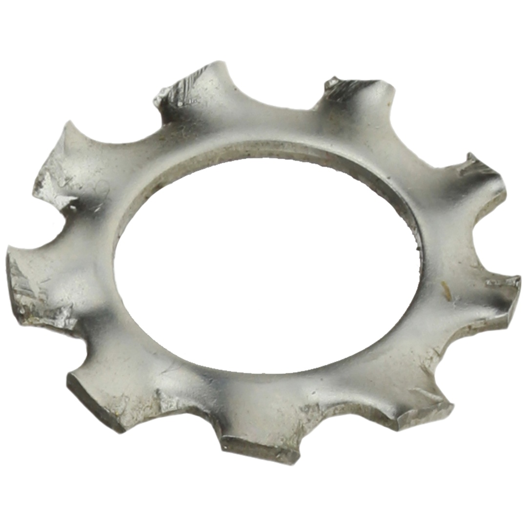 Reidl DIN 6797 Zahnscheiben 3,2 x 6 x 0,4, Form A, außengezahnt, 1.4310 blank