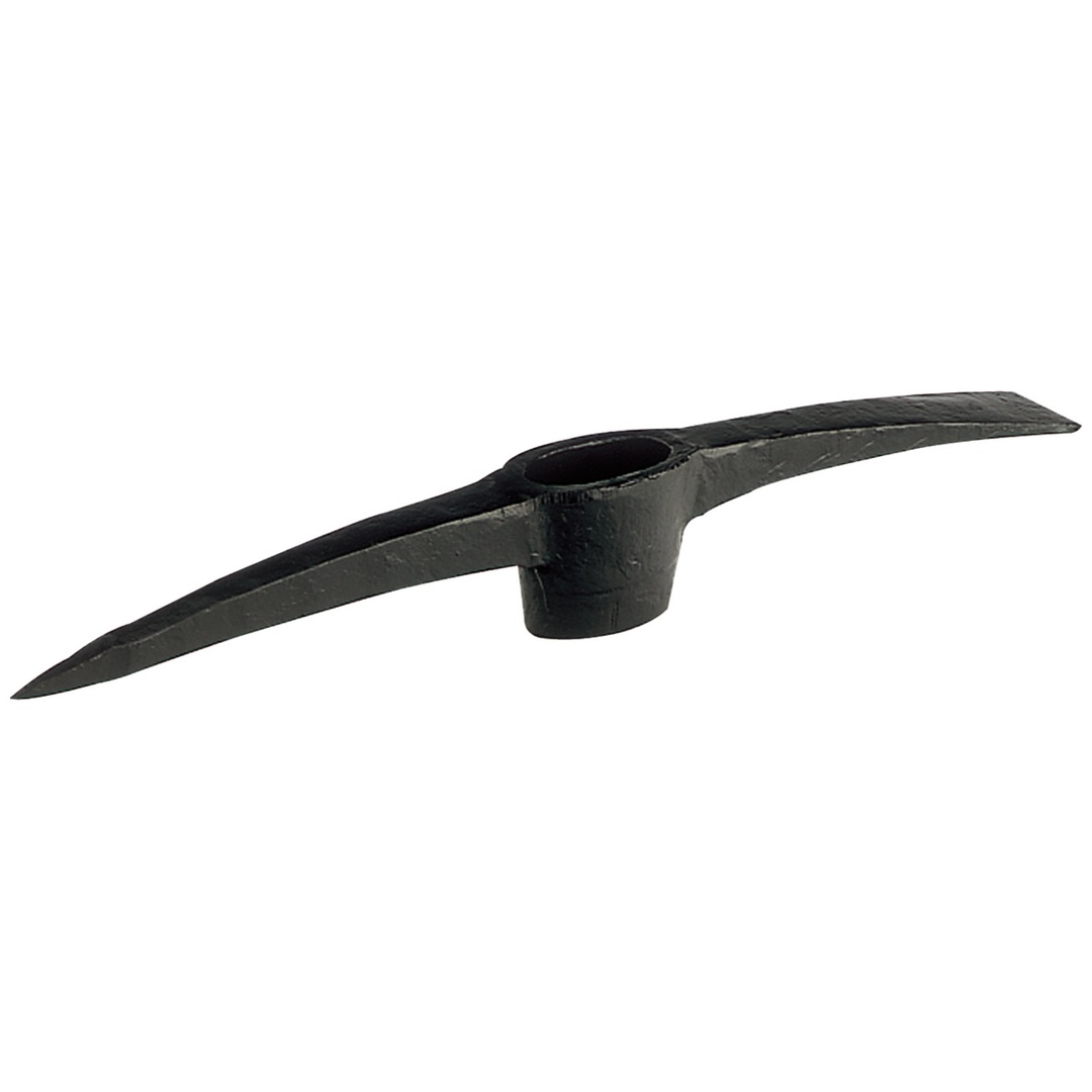 Idealspaten Kreuzhacke Stahl schwarz lackiert 3 kg, ohne Stiel