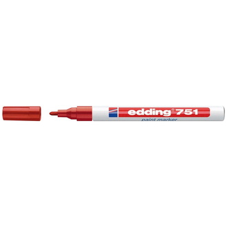 Edding Lackmarker Nr. 751 rot