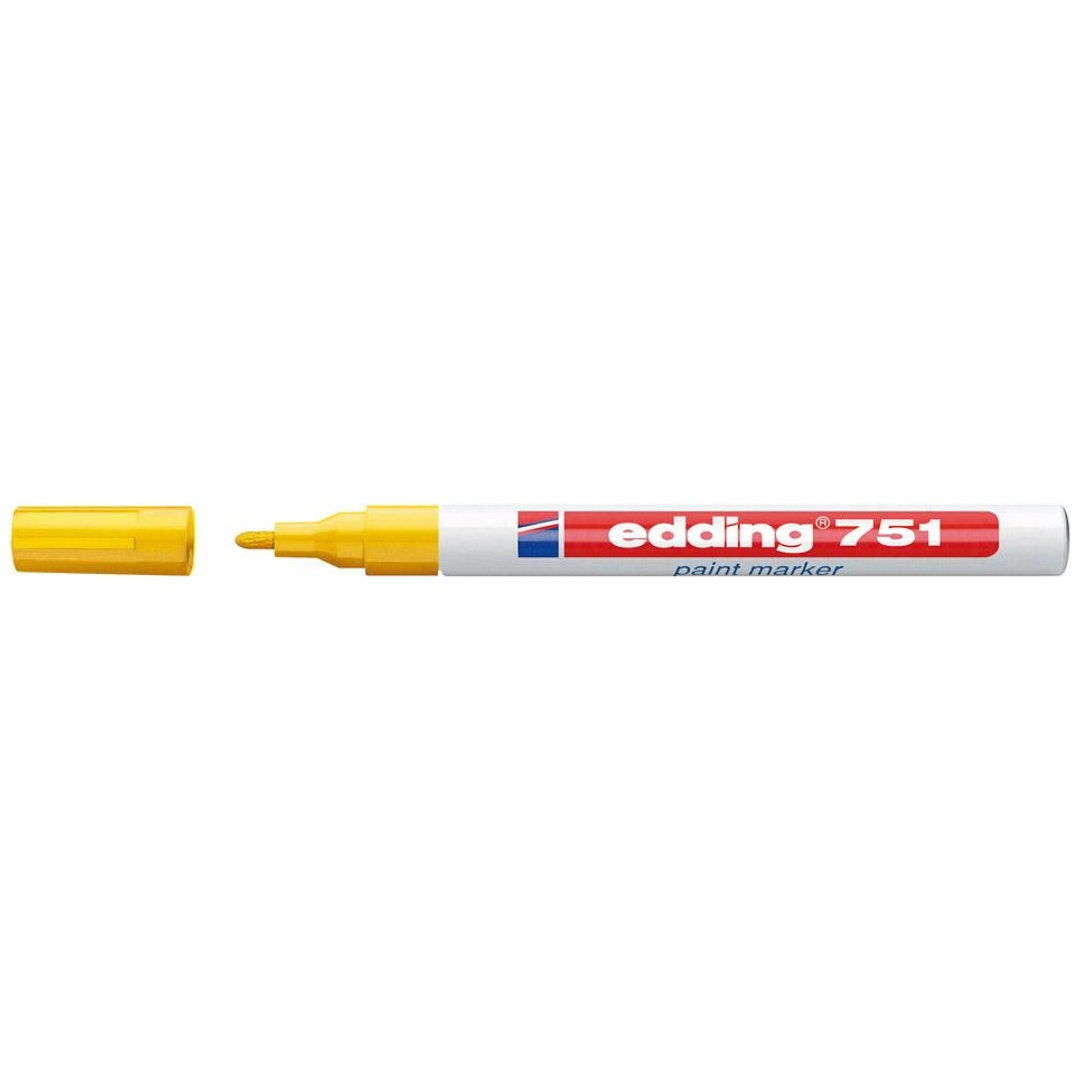 Edding 4-751005 751 paint marker Paint marker Yellow 1mm, 2mm