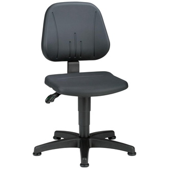 Bimos Arbeitsstuhl 9650-2000 Unitec 1 Sitzhöhe 440-620 mm, mit Gleiter, Integralsch.