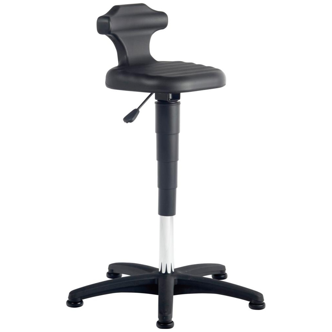 BIMOS Stehhilfe Flex 2 mit Gleiter Sitzhöhe 510-780mm Polyurethan- Schaum schwarz
