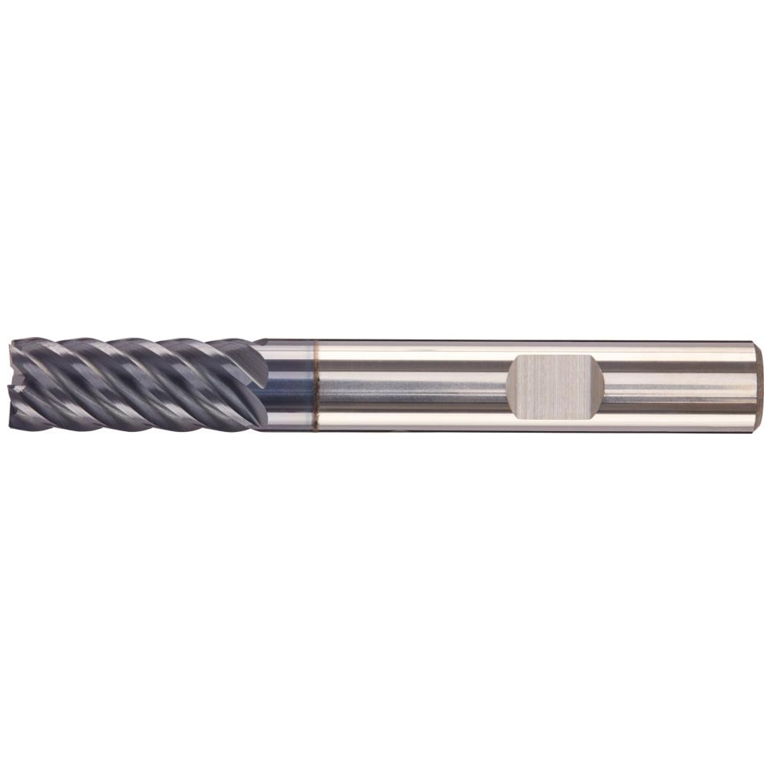 Fortis VHM-Schaftfräser Z6, 45G HB 160 lang AlTiN+