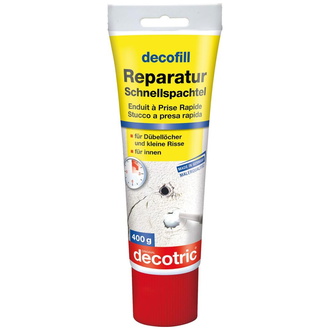 decotric decofill Reparatur Schnellspachtel 400g Tube