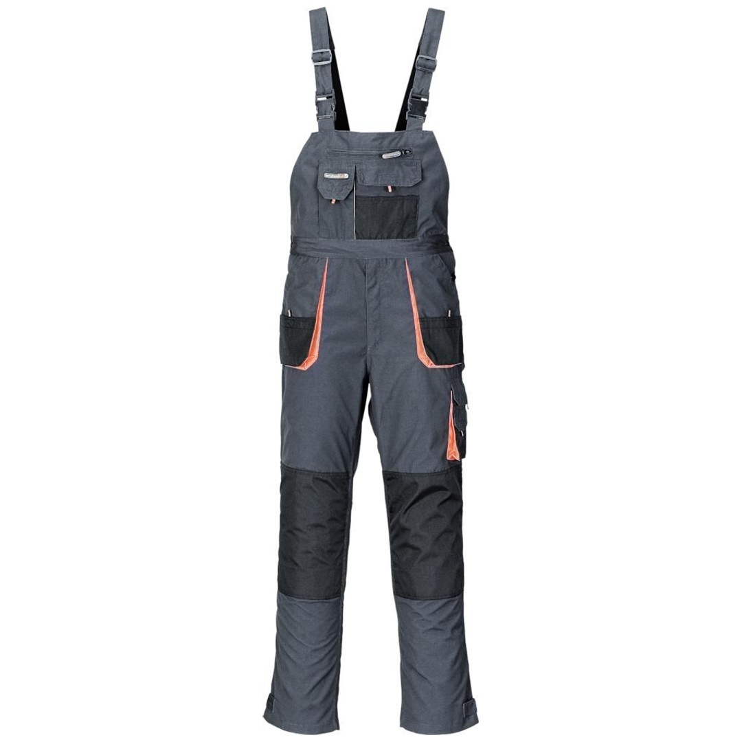 Terratrend Latzhose 3229 Gr. 50 anthrazit/orange