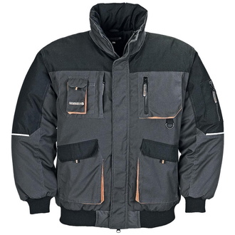 Terratrend Pilotenjacke 4629 Gr. M dunkelgrau