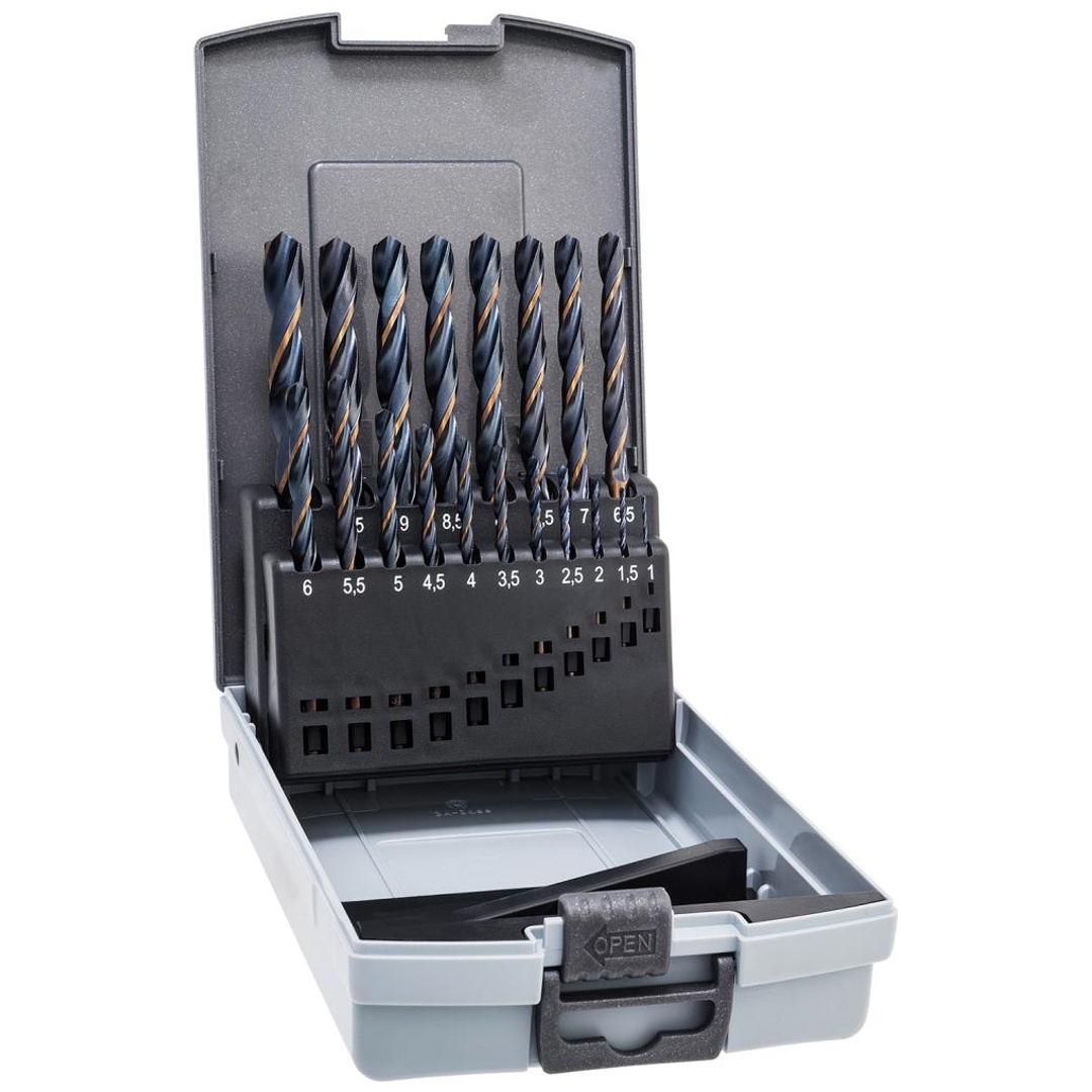 Alpen-Maykestag Spiralbohrer D338N HSS 1,0-10,0, 0,5 mm stg