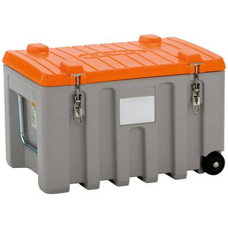 Cemo Werkzeugbox CEMbox 150 l B800xT600xH530 mm grau/orange Trolly