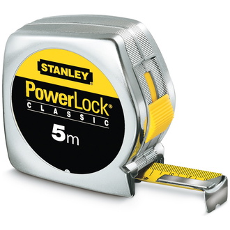 Stanley Bandmaß Powerlock Kunststoff 5 m/25 mm, Art.Nr. 1-33-195