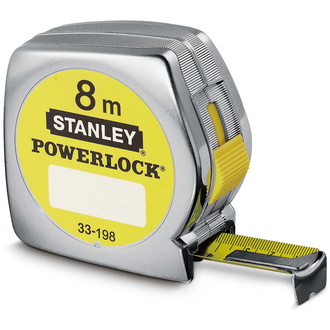 Stanley Bandmaß Powerlock Kunststoff 8 m/25 mm, Art.Nr. 0-33-198