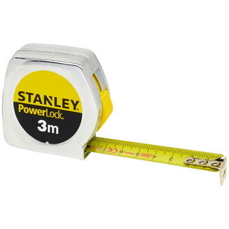 Stanley Bandmaß Powerlock Kunststoff 3 m/12,7 mm, Art.Nr. 0-33-238