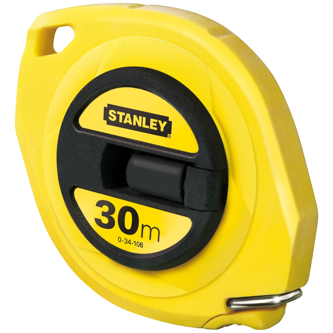 Stanley Stahl-Maßband 30 m/9,5 mm