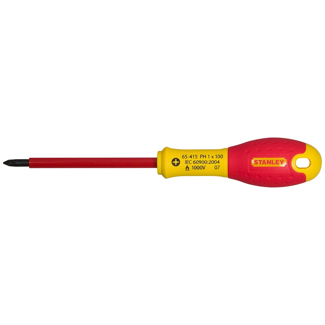Stanley Schraubendreher FatMax isoliert PZ0 75 mm