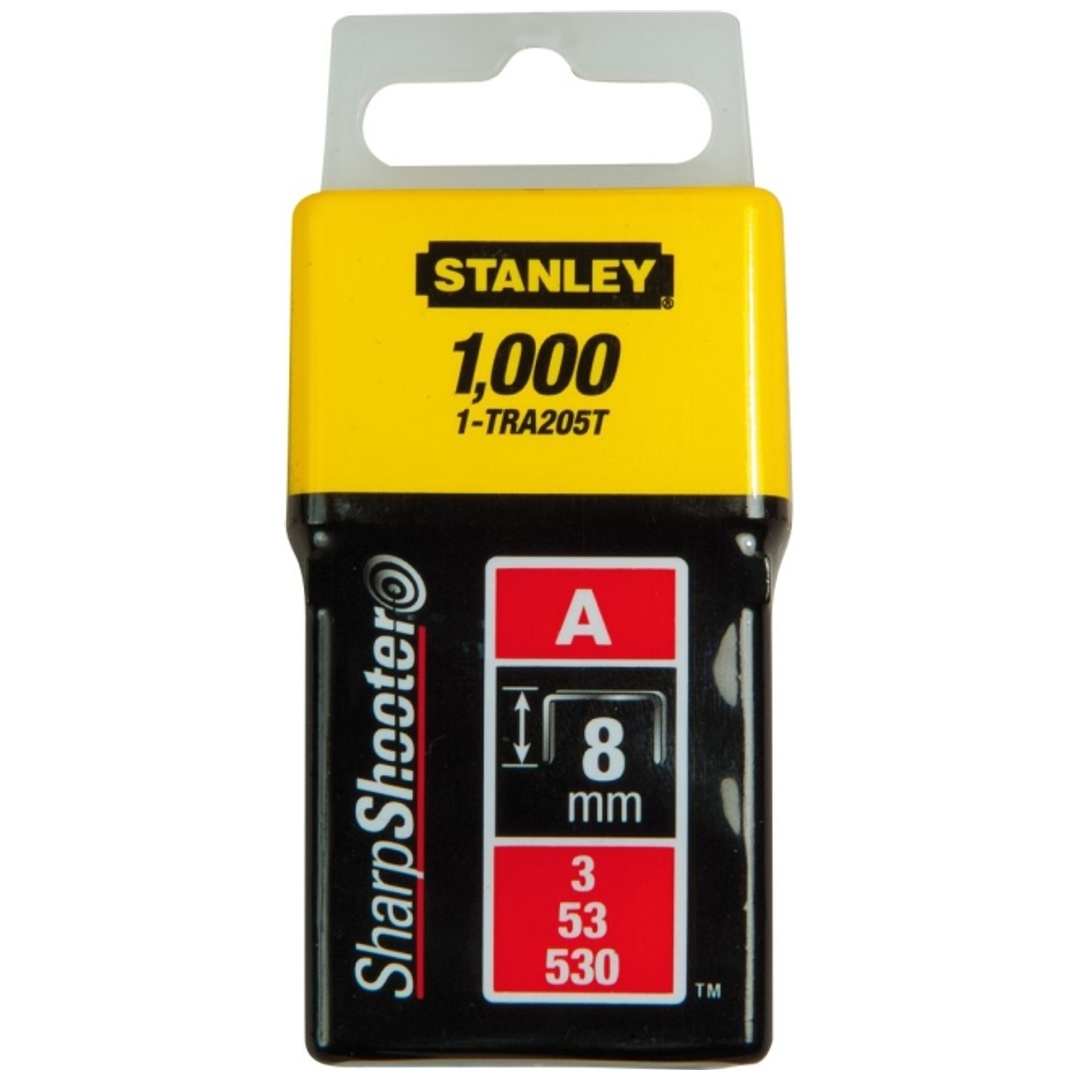 Stanley Klammern Typ A 8 mm 1000 St