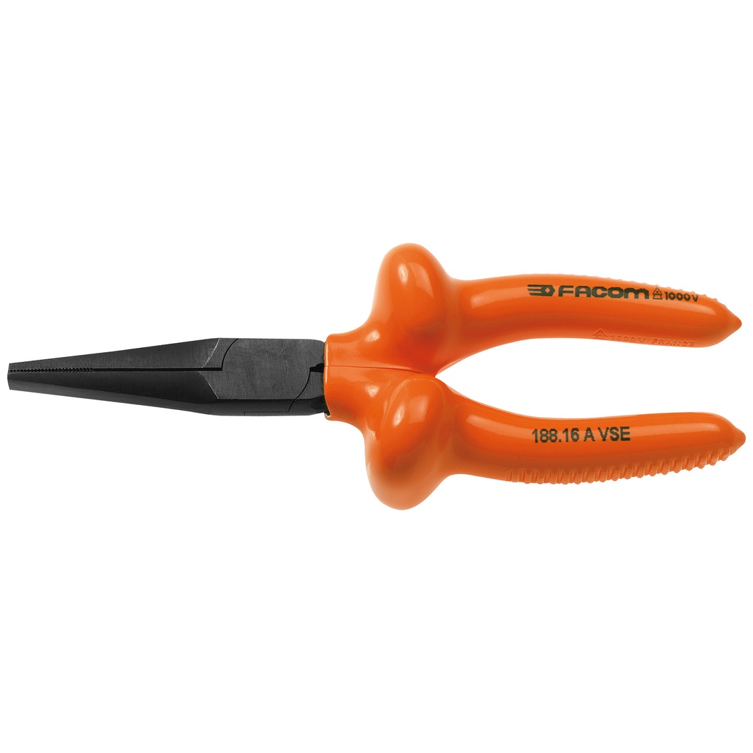 FACOM Flachzange verchromt 168 mm