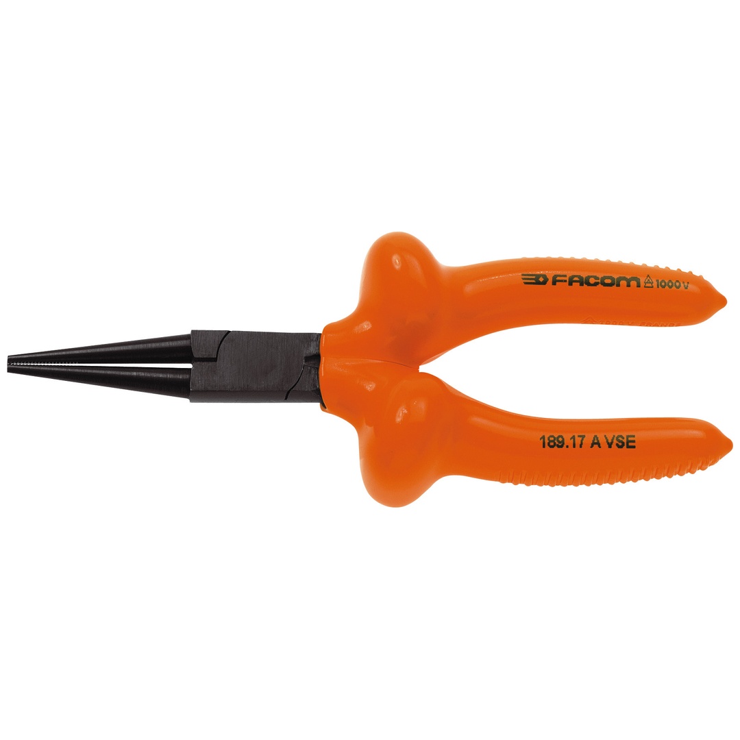 FACOM Rundzange 1000V isoliert 170 mm