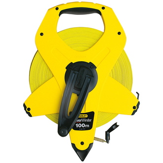 Stanley Bandmaß PowerWinder Fiberglas 100 m