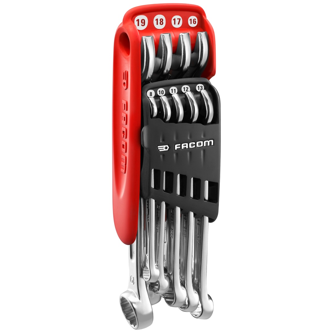 FACOM Ring-Maulschlüssel-Set 14-tlg. Halter