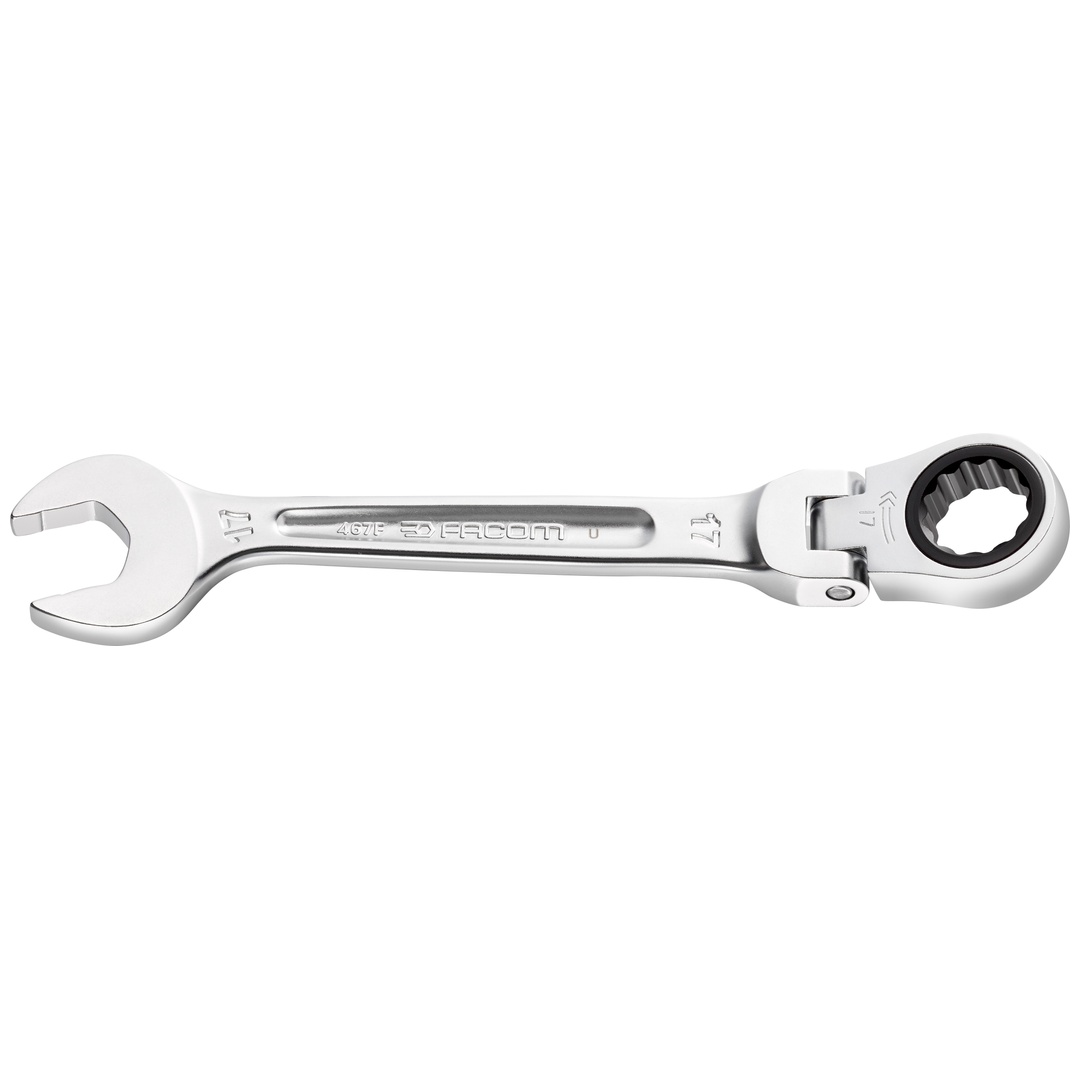 FACOM Knarren-Ring-Maulschlüssel 9 mm Gelenk