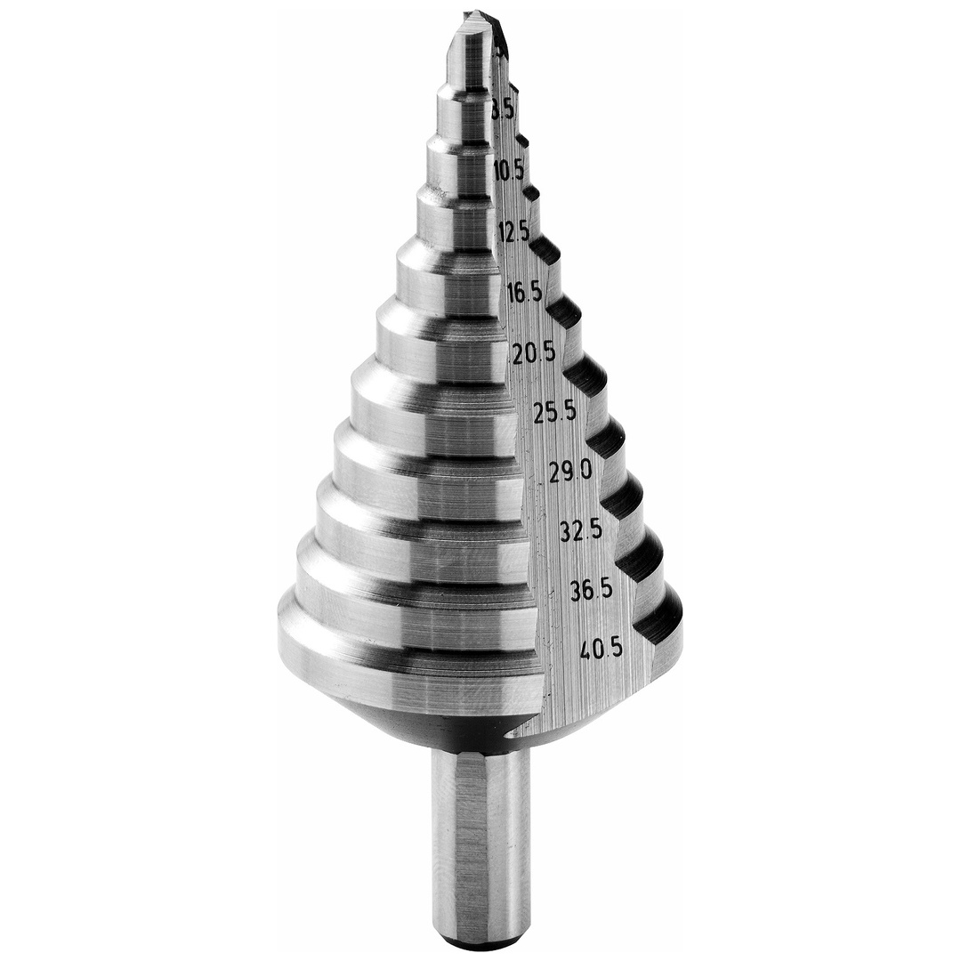 FACOM ISO-Stufenbohrer 6,5-40,5 mm 11 Stufen