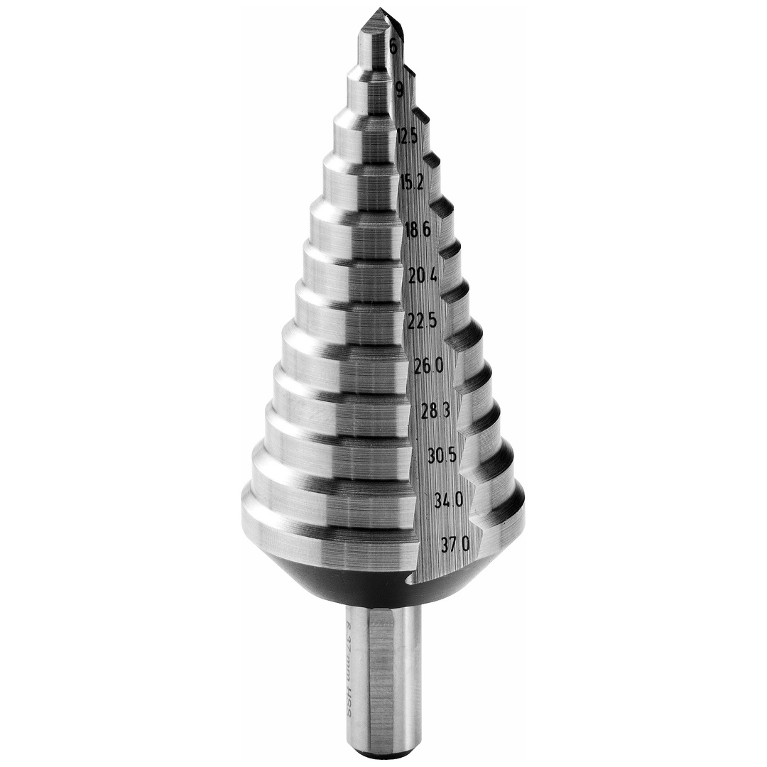 FACOM PG-Stufenbohrer 6 - 37 mm 12 Stufen