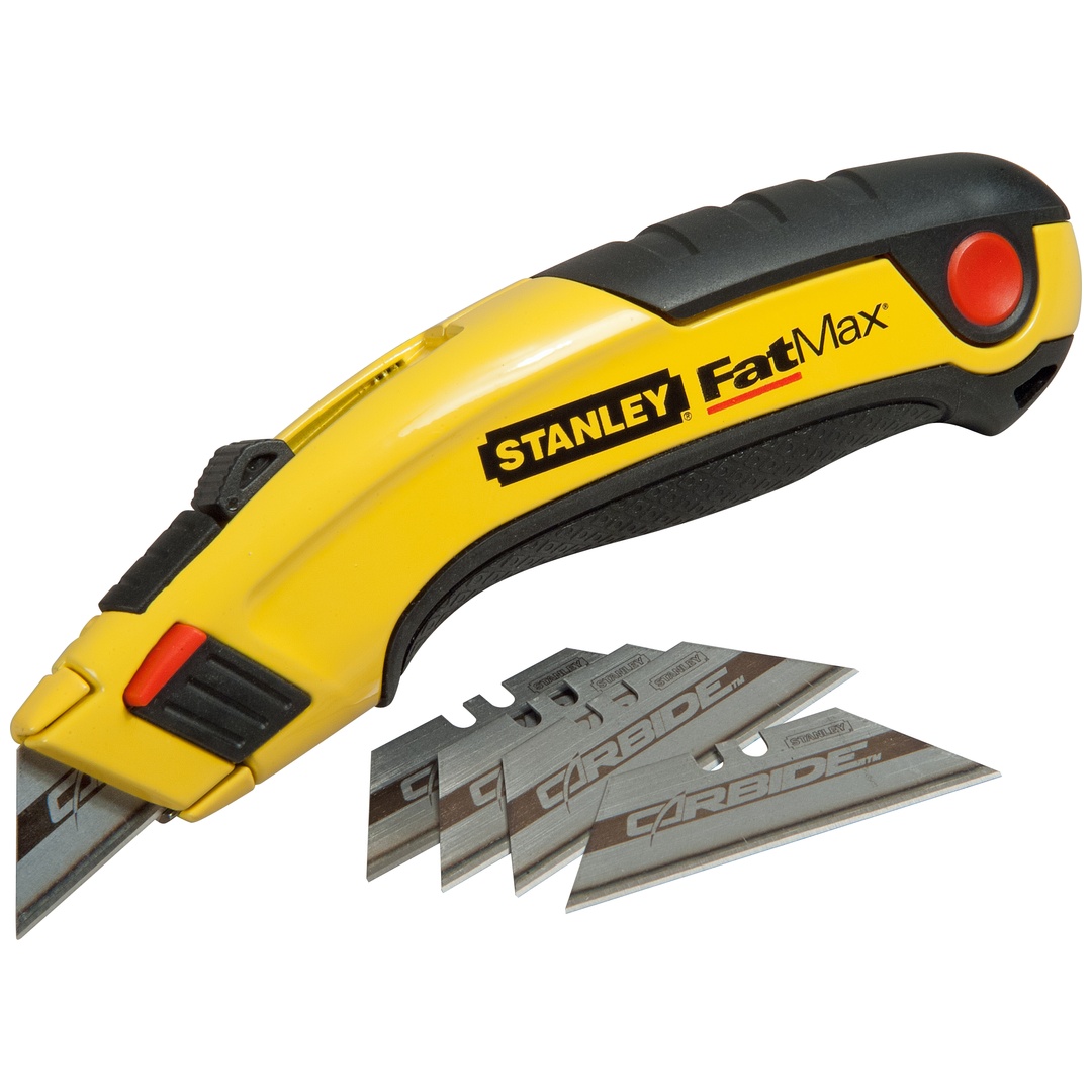 Stanley Messer FatMax mit 5 Carbide Klingen