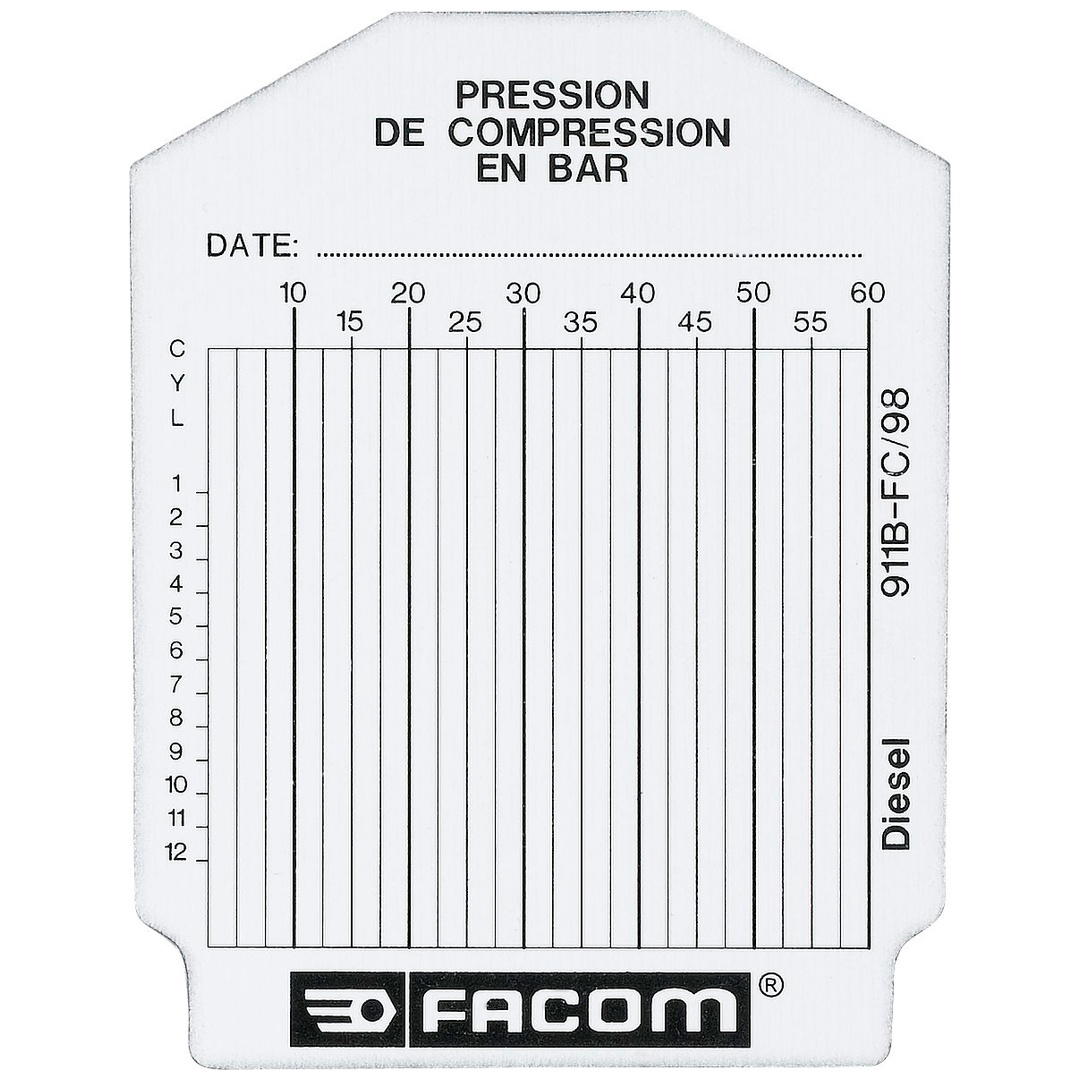 FACOM Diagrammscheiben für Dieselmotoren