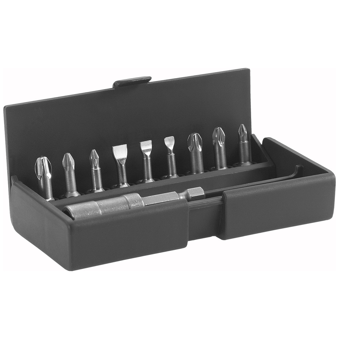 FACOM Bits Serie 1 - Bit-Sortiment im Kasten, Phillips, Pozidriv, Schlitz