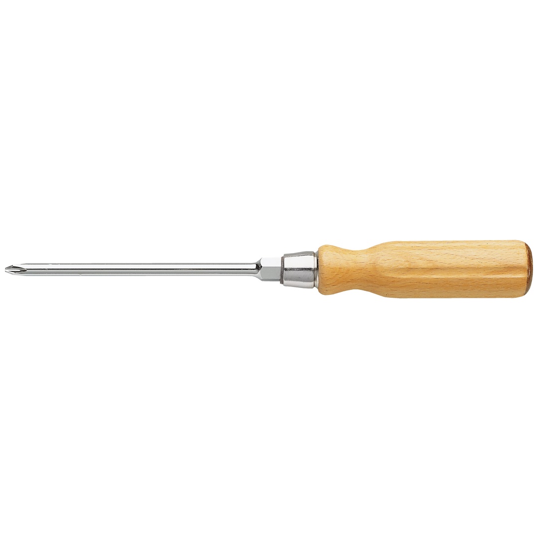 FACOM Schraubendreher mit Holzgriff PH2