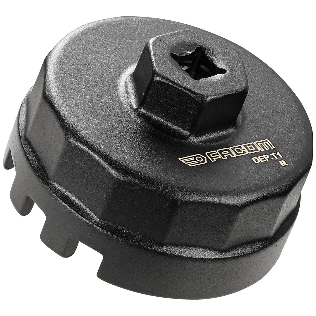 FACOM Aufsetz-Ölfilterschlüssel 1/2 28 mm, für 4-Zylinder-Motoren