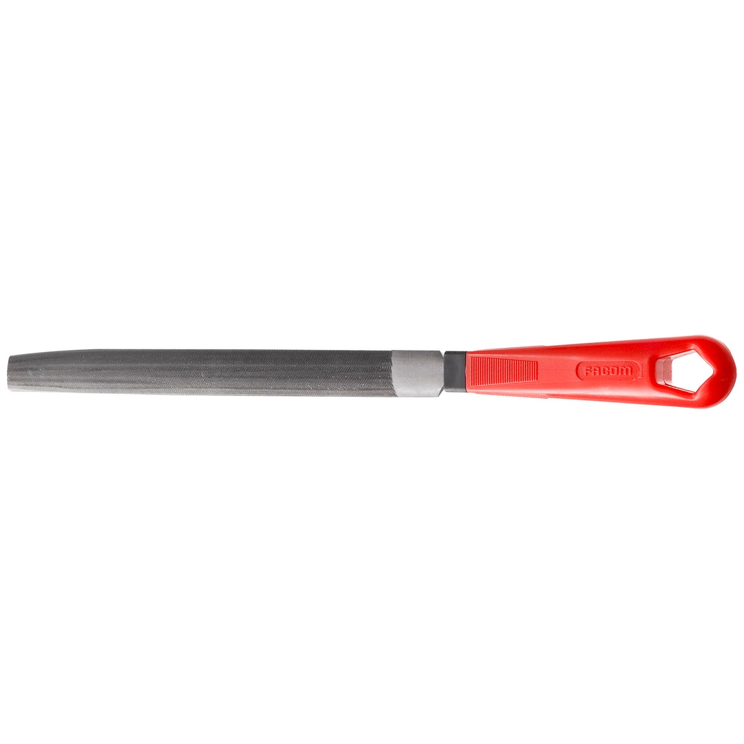FACOM Halbrund-Feile mit Heft, Hieb 2, 150 mm