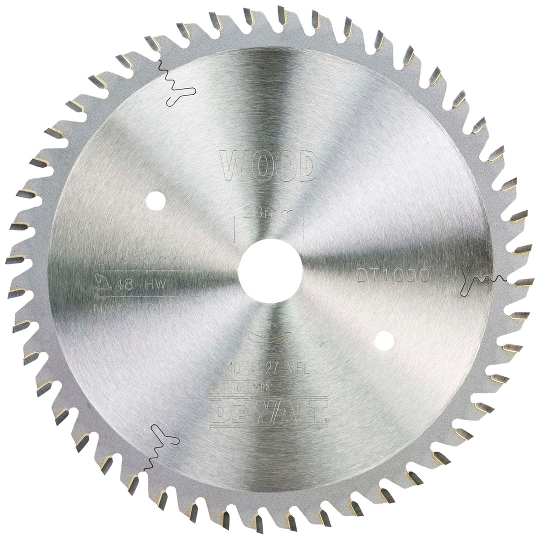 DeWalt Kreissägeblatt Handkr. 165/20 mm 48WZ, EXTREME Handkreissägeblatt