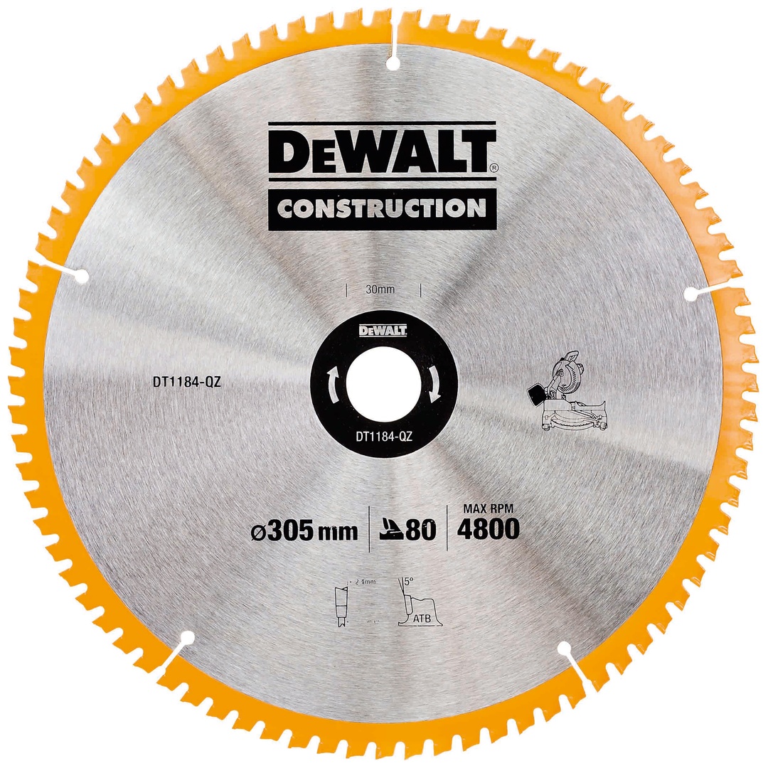 DeWalt Kreissägeblatt stat. 305/30 mm 80WZ