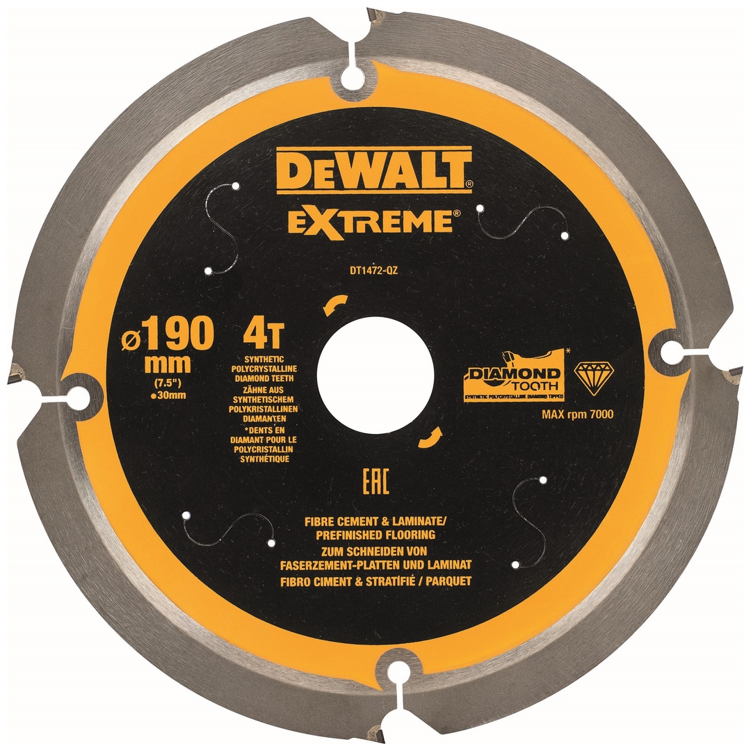 DeWalt Kreissägeblatt PCD 165/20 mm 4Z