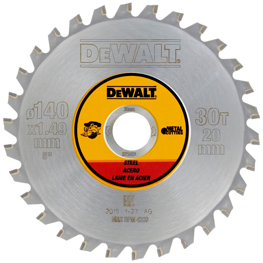 DeWalt Kreissägeblatt Akku 140/20 mm 30TFZ