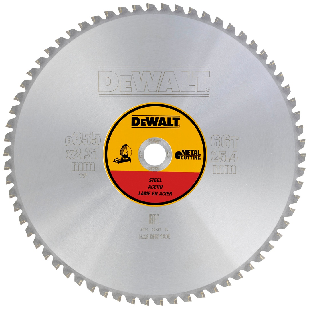 DeWalt Kreissägeblatt stat. 355/25,4 mm 66TFZ